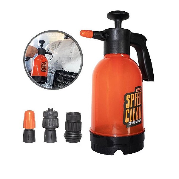 Pulverizador Snow Foam Manual Speed Clean 3 Bicos 2l Kers