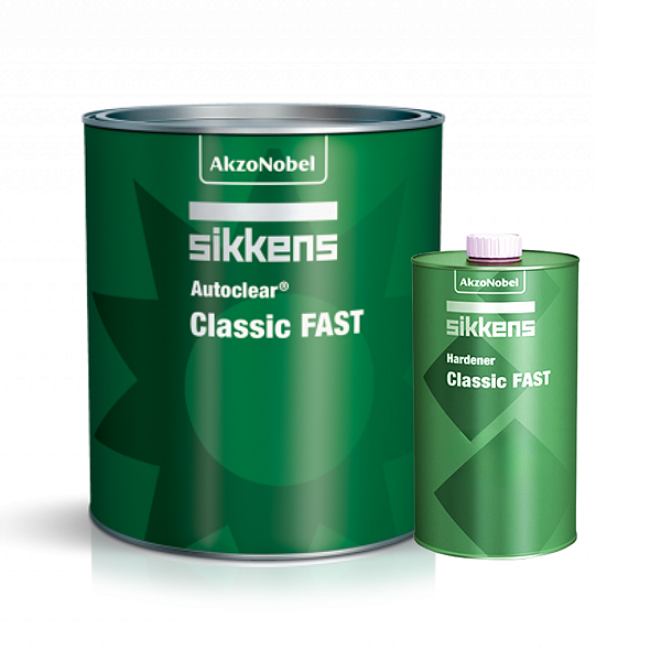 Verniz Autoclear Classic FAST 900ml + Catalisador Sikkens