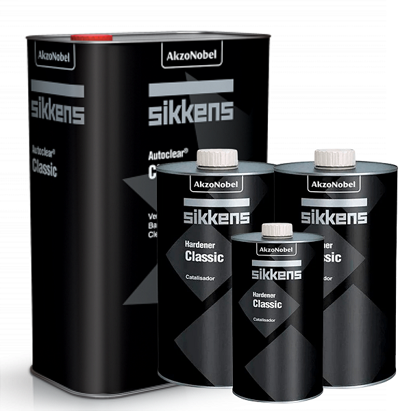 Verniz Autoclear Classic + Catalisador Classic 7,5L Sikkens