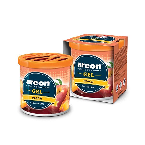 Aromatizante Automotivo Gel Peach Areon