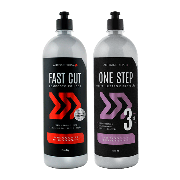 Kit Fast Cut + One Step 1kg Autoamerica