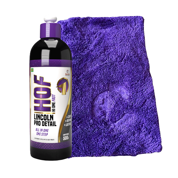 Kit HOF 500ml Lincoln + Microfibra AutoCrazy 40x60