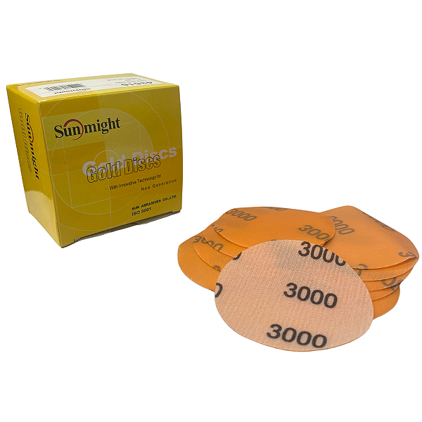 10un Disco Lixa 3 Sem Furos" P3000 Sunmight
