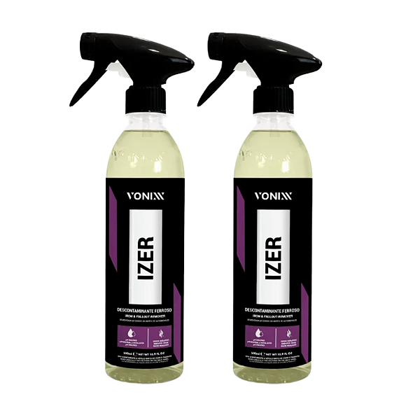 Kit 2x Descontaminantes Ferrosos Izer 500ml Vonixx
