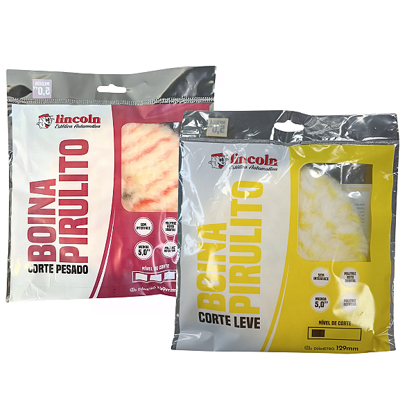 Kit Boina Pirulito S/ Interface Corte Pesado + Corte Leve 5"