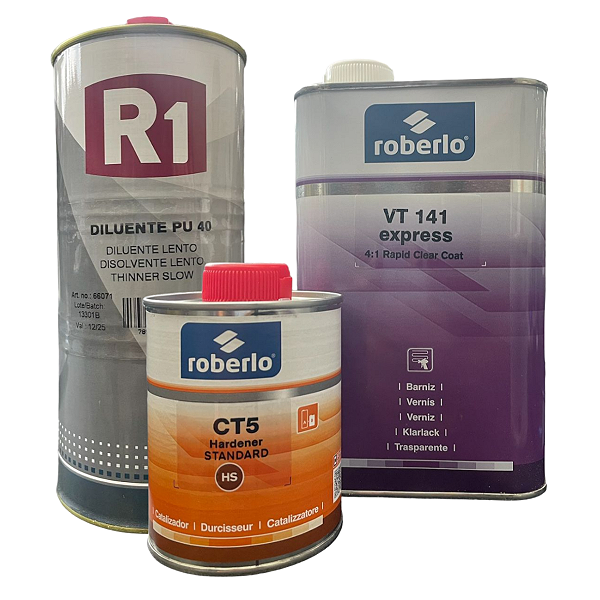 Kit Verniz Para Pequenos Reparos + Diluente Brinde Roberlo