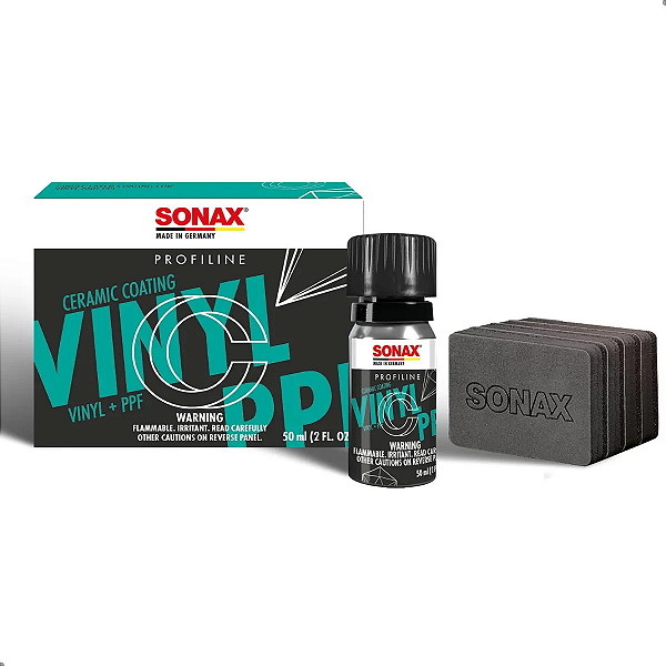 Vitrificador CC Vinyl + PPF Ceramic Coating 50ml Sonax
