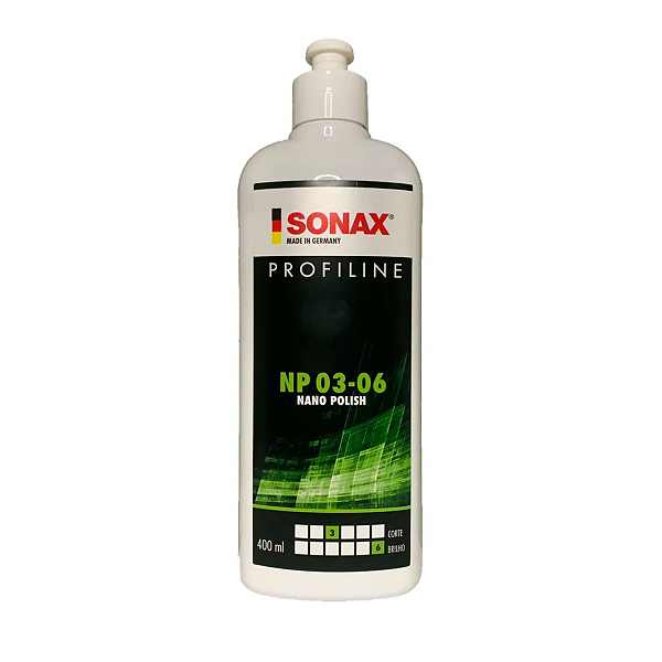 Composto de Lustro Profiline Nano Polish 400ml Sonax