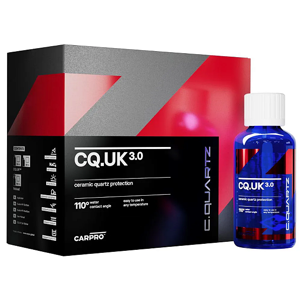 Revestimento Cerâmico Automotivo CQ.UK 3.0 30ml Carpro