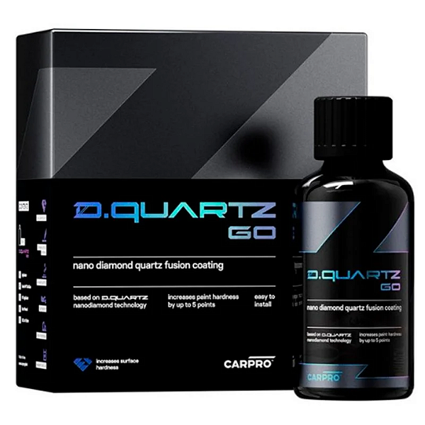 Coating Nano Diamante Para Pinturas D.Quartz Go 50ml Carpro