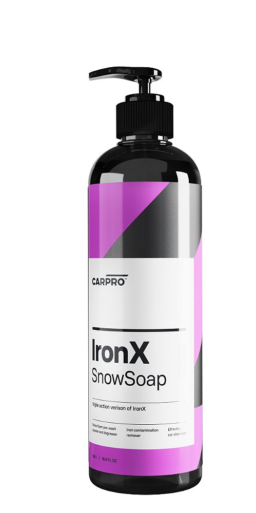 IronX Snow Soap Shampoo Descontaminante Ferroso 500ml Carpro