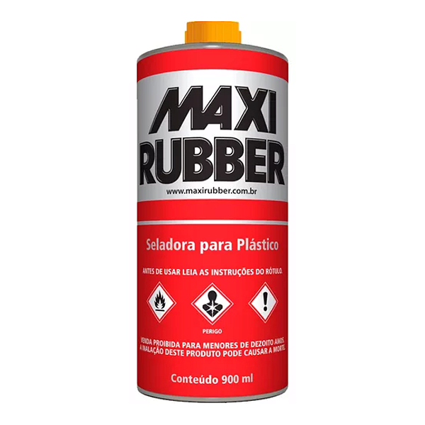 Seladora Para Plástico Promove Aderência Maxi Rubber 900ml
