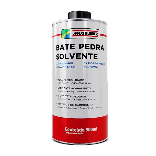 Bate Pedra Solvente 900ml Maxi Rubber