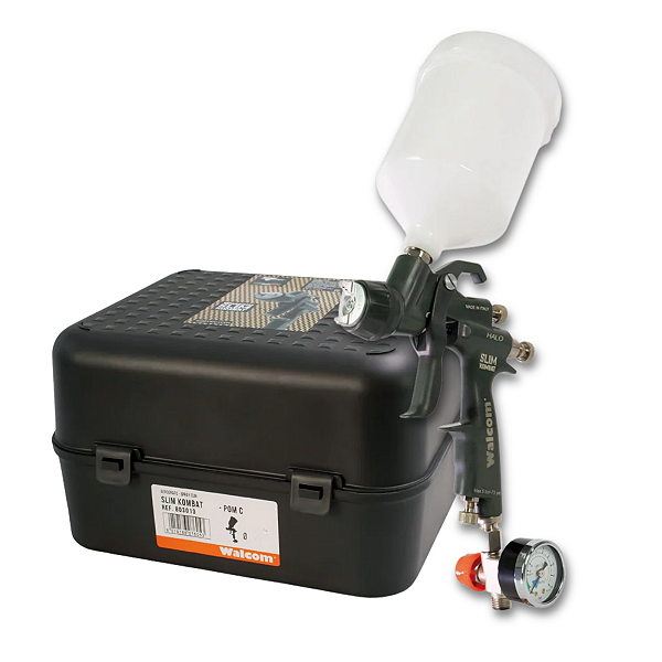 Pistola de Pintura Kevlar Slim Kombat HVLP 1.5mm Walcom