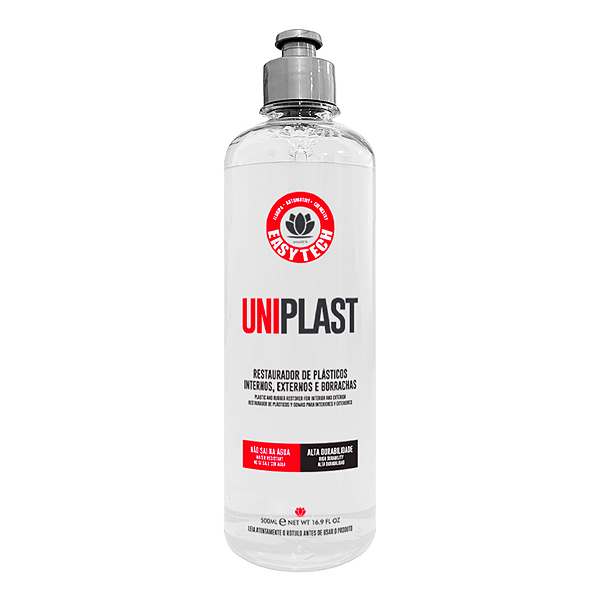 Restaurador de Plásticos e Borrachas Uniplast 500ml Easytech
