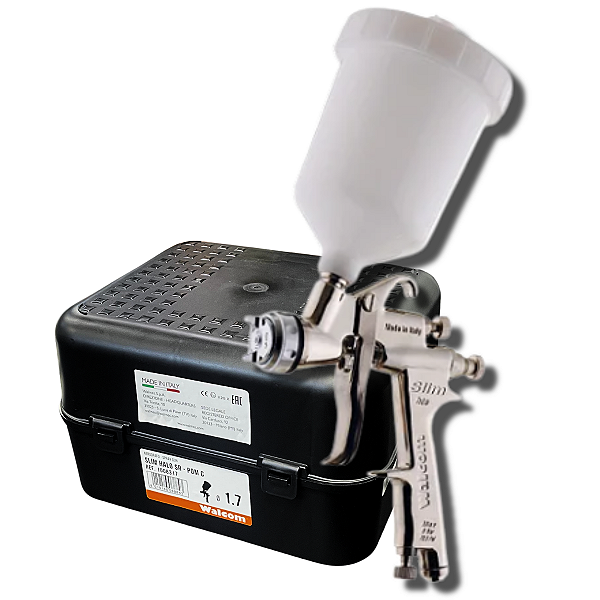 Pistola de Pintura Slim Halo SR 1.7mm Walcom