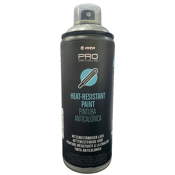 Tinta Resistente a Calor Prata 400ml PRO MTN