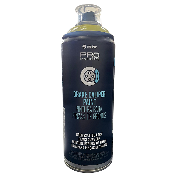 Tinta Spray Para Pinça de Freio Amarelo 400ml PRO MTN
