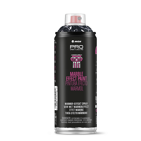 Tinta Spray Efeito Mármore Branco 400ml PRO MTN