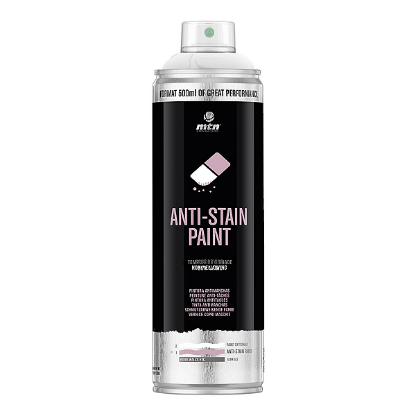 Tinta Spray Anti Manchas Anti-Stain Coverage 400ml PRO MTN