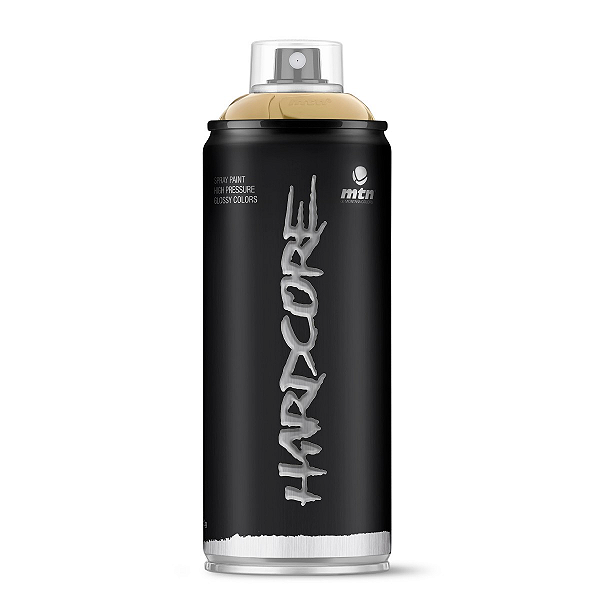 Tinta Spray Hardcore Dourado Metálico 400ml MTN