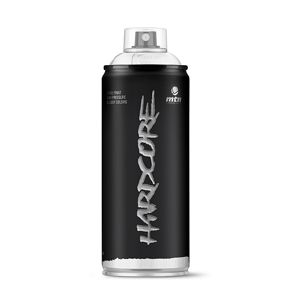 Tinta Spray Hardcore Branco Acetina 400ml MTN