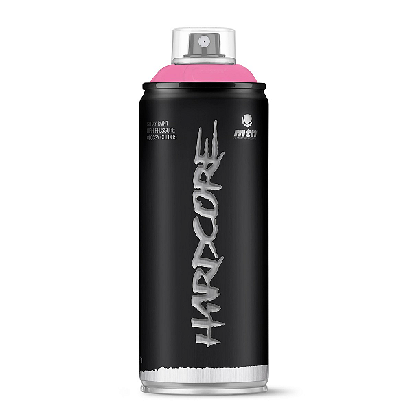 Tinta Spray Hardcore Rosa Amor 400ml MTN