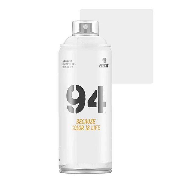 Tinta Spray MTN 94 White 400ml RV-9010