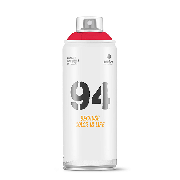 Tinta Spray Linha 94 Vermelho Fluorescente 400ml MTN
