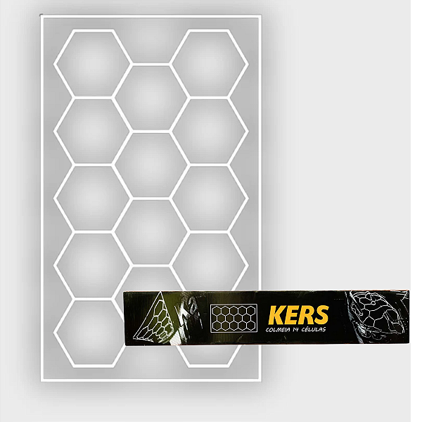 Iluminação em Colmeia 14 Células Branca Bivolt 672W Kers