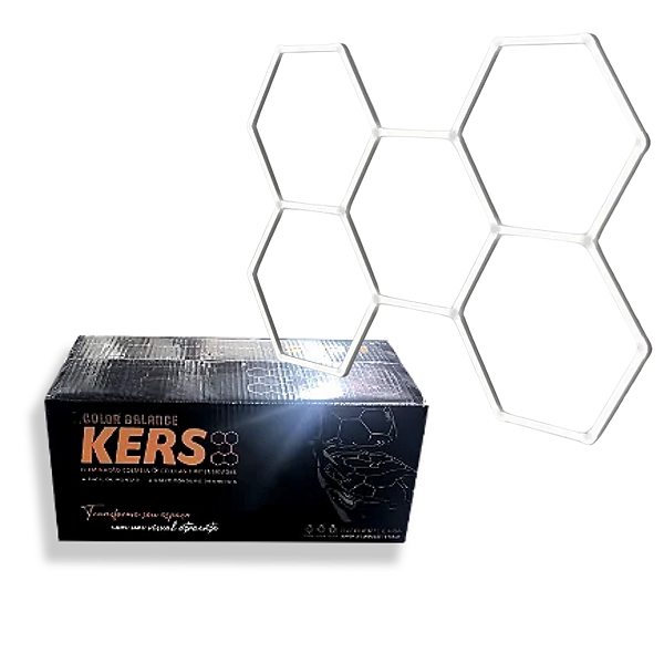 Iluminação em Colmeia 5 Células 3 Cores Bivolt 168W Kers