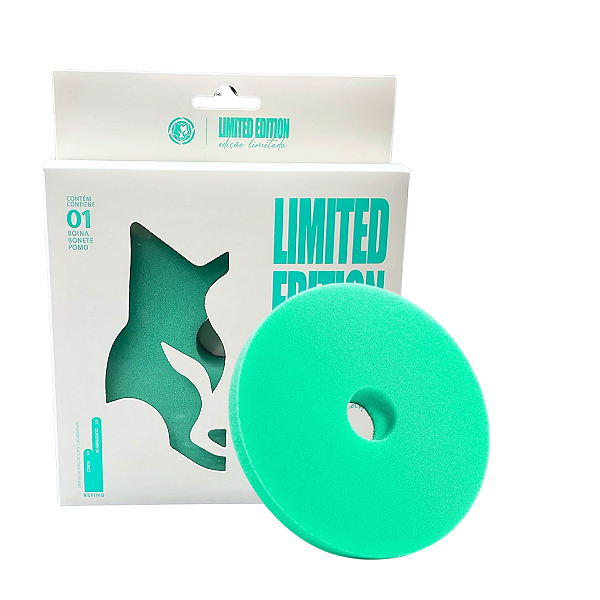 Boina de Espuma Refino Esmeralda 5" Wolf Pads