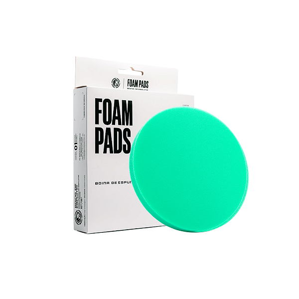 Boina de Espuma Refino Esmeralda 3" Wolf Pads