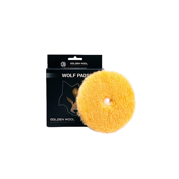 Boina de Lã Mista Com Interface Golden Wool 3" Wolf Pads