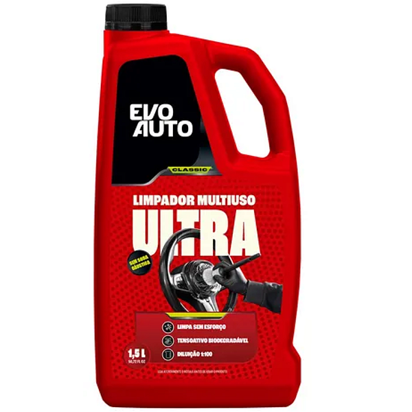 Limpador Multiuso Ultra Profissional 1,5 L Evo Auto