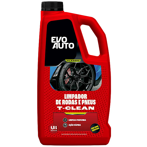 T-Clean Limpador De Rodas E Pneus Evo Auto 1,5 L