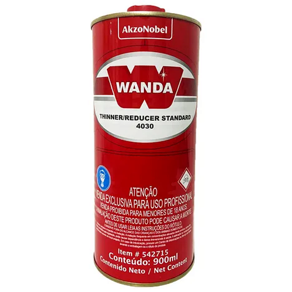 Thinner Para PU e Poliéster 4030 900ml Wanda