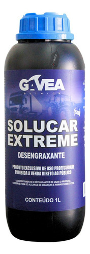 Desengraxante Solucar Extreme 1L 1:200 Gávea Química