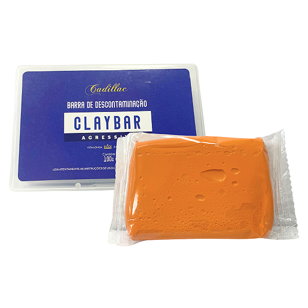 Barra Descontaminante Claybar Agressiva 100g Cadillac