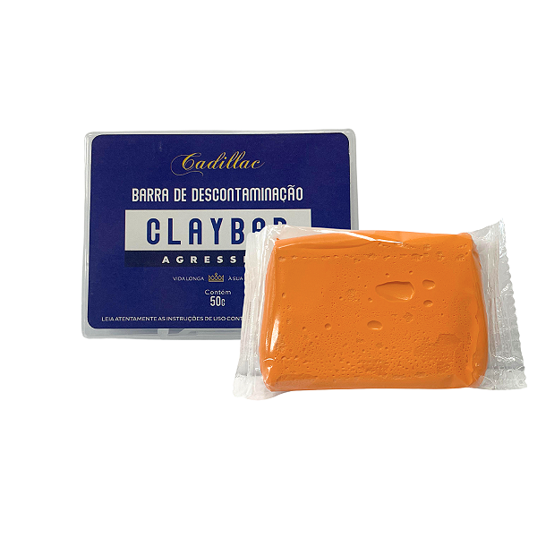 Barra Descontaminante Claybar Agressiva 50g Cadillac
