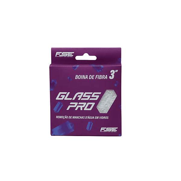 Boina de Fibra p/ Polimento de Vidros 3" Glass Pro Soft99
