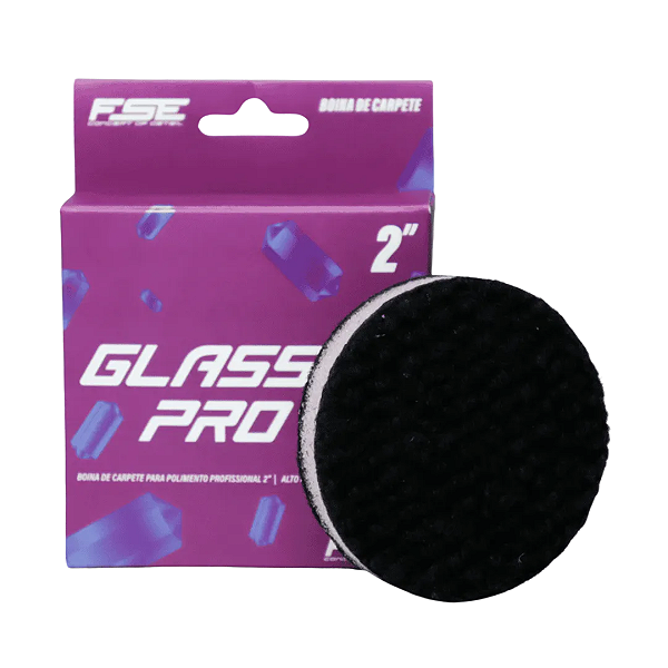 Boina de Carpete p/ Polimento de Vidros 2" Glass Pro Soft99