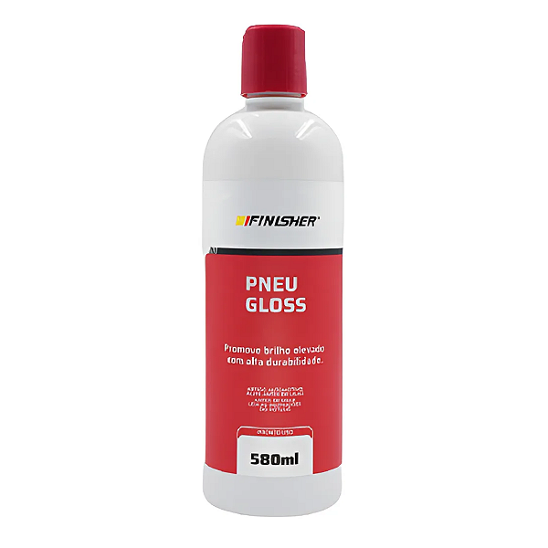 Embelezador de Pneus Resistente Pneu Gloss 580ml Finisher
