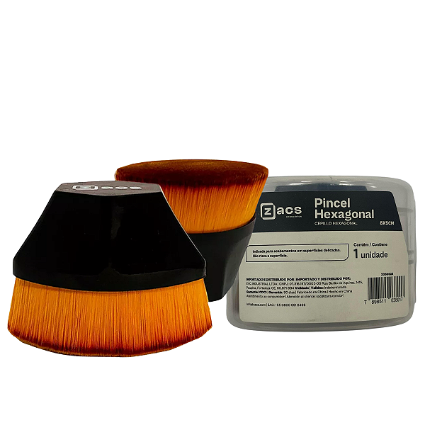 Pincel Hexagonal Zacs