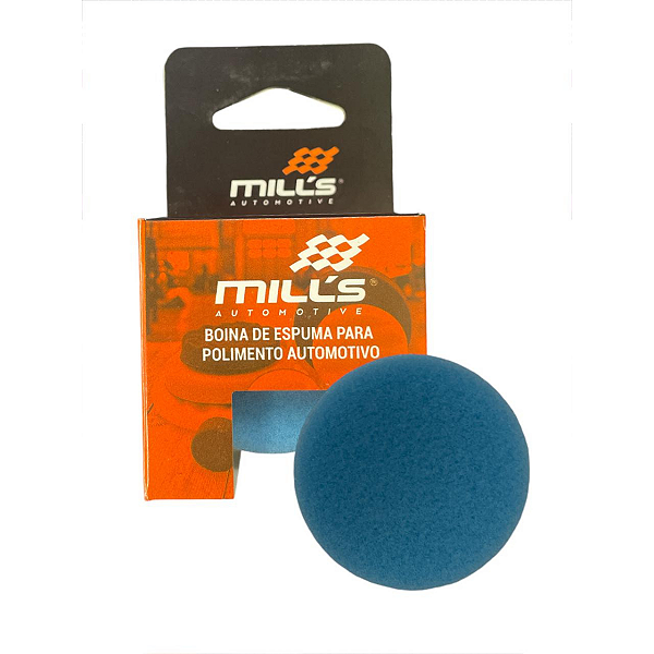 Boina Nano de Espuma Azul Lustro 1,2" Mills