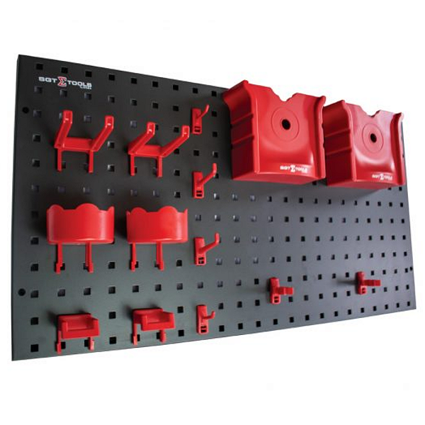 Painel de Parede Organizador Com 14 Peças de Suporte Sigma