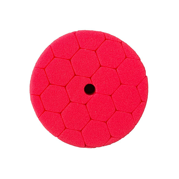 Boina de Espuma Hex 3" Vermelha Super Lustro Sigma