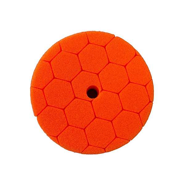 Boina de Espuma Hex 3" Laranja Refino Sigma