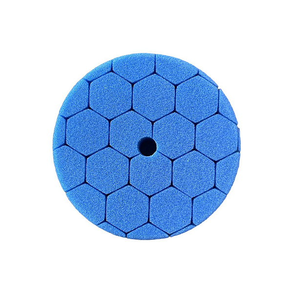 Boina de Espuma Hex 3" Azul Corte Leve Sigma
