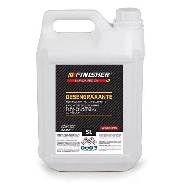Detergente Desengraxante Neutro 5L Finisher
